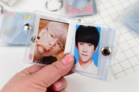 Mini album photo avec porte-clés, 1 pouce, 2 pouces