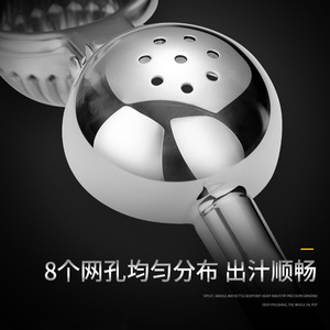 304 Stainless Steel Lemon Squeezer Heavy Duty Manual Juicer Kitchen Fruit Press Tool - Product Image 4