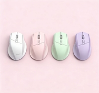 Ratón Inalámbrico Ergonómico 2.4G Hantianxia+3065 Sensor 800/1200/1600 DPI 6 Botones Interruptor Boyue 1M Clics Colores Personalizables