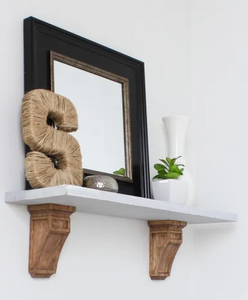 Chưa hoàn thành cổ điển <span class=keywords><strong>corbel</strong></span> đúc rắn gỗ tự làm trang trí nội thất cho biệt thự truyền thống phong cách Châu Âu xây dựng trang trí - Product Image 6