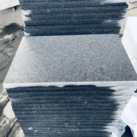 Nouveau revêtement de sol en granit G654 flammé, antidérapant, écologique, gris foncé, moderne, pour cuisine, salle à manger, extérieur, salle de bain, escalier