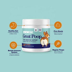 Mascarilla suave probiótica personalizada para perros, suplemento de vitamina 2, suplemento de fibra probiotica para probióticos, tratamiento suave para masticar glándula Anal - Product Image 2