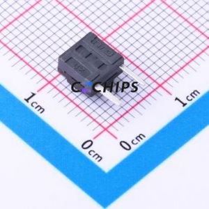 K2-1839DF-B4SW-02 Tactile Switch Through hole Component (THT) Switch 2.5N Right Angle Insert 6.2mm 6.2mm - Product Image 2