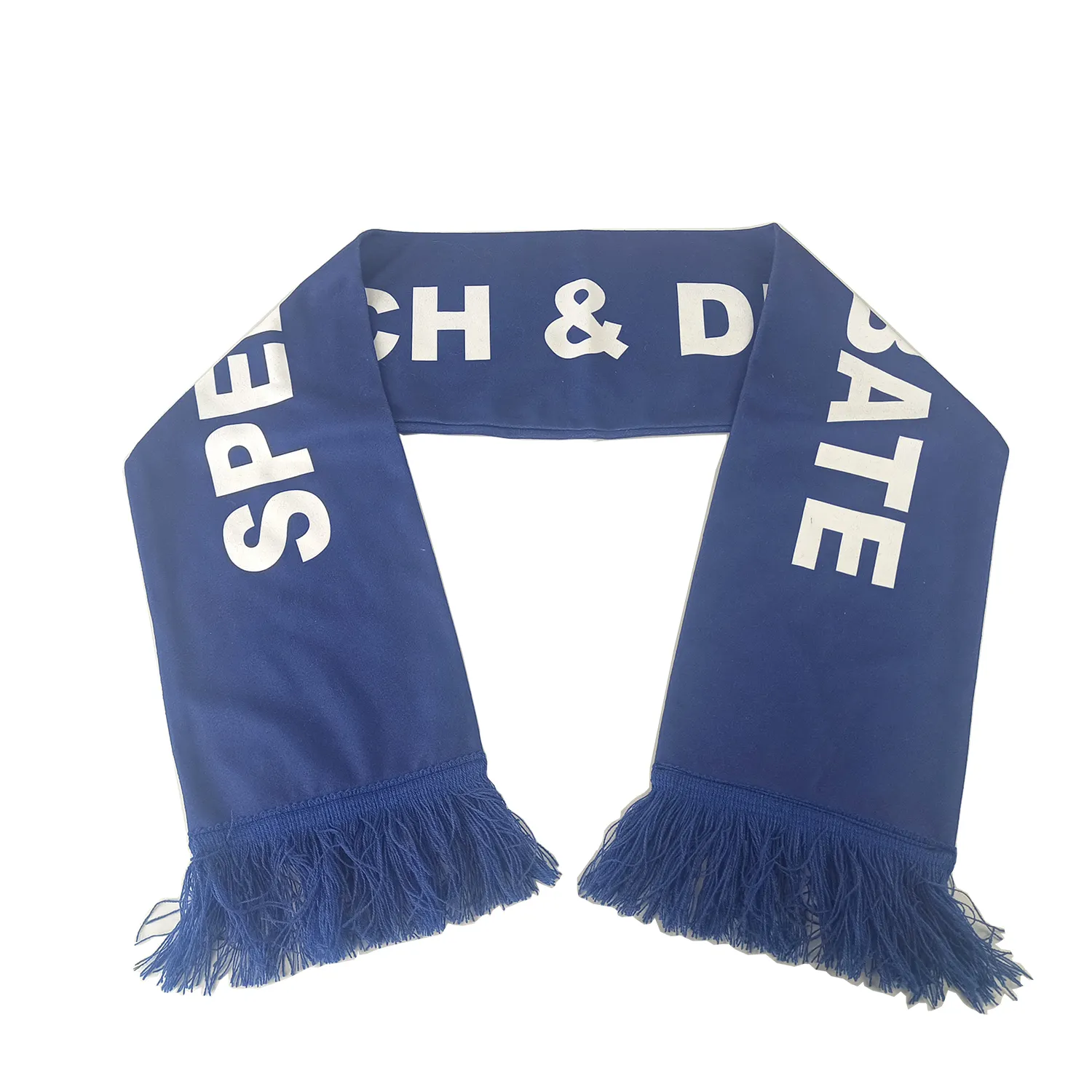 winter custom design printed fleece scarf
