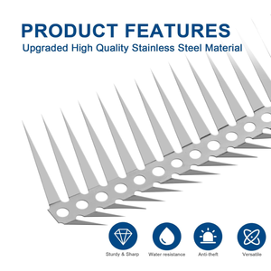 Tránh hiệu quả gấu trúc và sóc leo hàng rào gai chim cho chim bồ câu ngoài trời - Product Image 3