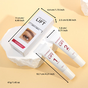 Kit de Lamination des Cils et Sourcils à la Kératine, Crème Teintante Coréenne pour Lifting des Cils et Sourcils, Effet Longue Durée, Kit de Maquillage pour Salon et Usage Domestique - Product Image 6