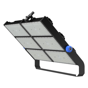 ไฟสนามกีฬา LED กำลังสูง 1500W แบบเสาสูง กันน้ำ IP66 แสงสีขาว 5000K สำหรับสนามกีฬา ตัวโคมอลูมิเนียม - Product Image 2