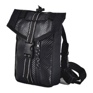 Sac de jambe unisexe en cuir PU grande capacité, étanche, avec sangle réglable, pour moto, vélo, sports de plein air, et usage tactique - Product Image 1