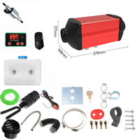 Calentador de Aire Diésel de 12V 5KW, Calentador de Estacionamiento para Camiones, Autocaravanas, Autobuses, Barcos y Automóviles, con Control Remoto