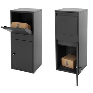 Buzón de Paquetería Exterior de Acero con Estructura KD Personalizada, Buzón Metálico para Entrega de Paquetes - Product Image 1