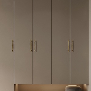 Luxury Zinc Alloy Handles Modern Design <b>for</b> Wardrobe Kitchen Cabinet Drawer & Furniture Handles-<b>for</b> Hotels - Product Image 3