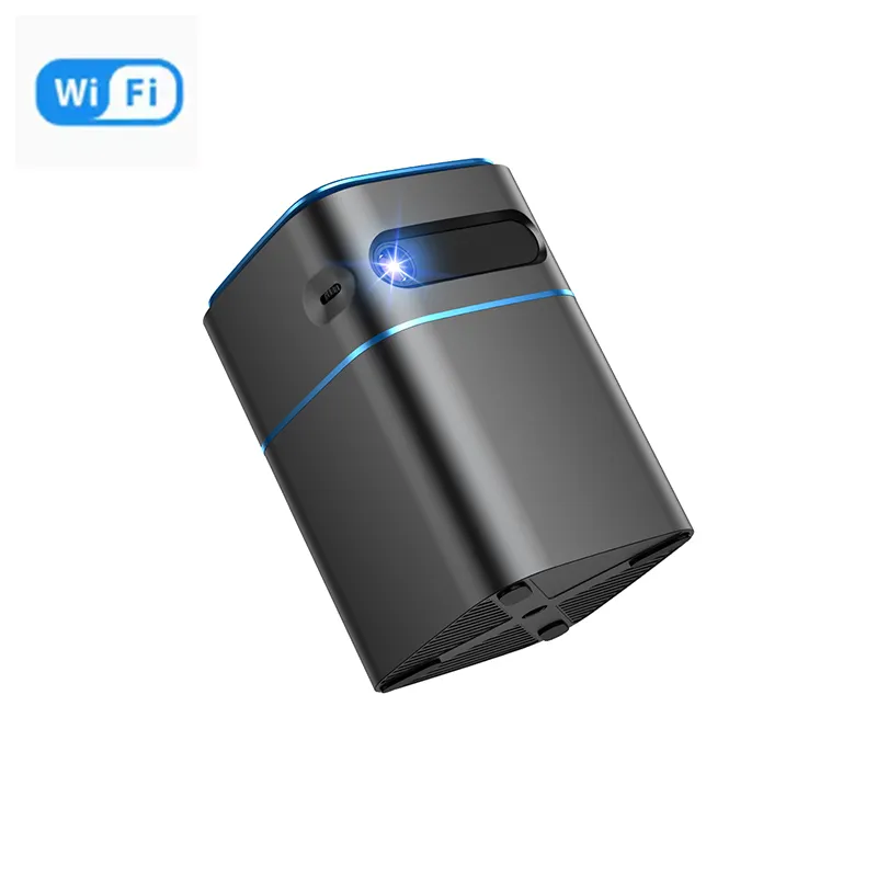 [Ingebouwde 7000 Mah Batterij Projector] Dlp Technologie 480P Mini Draagbare Projector Voor Home