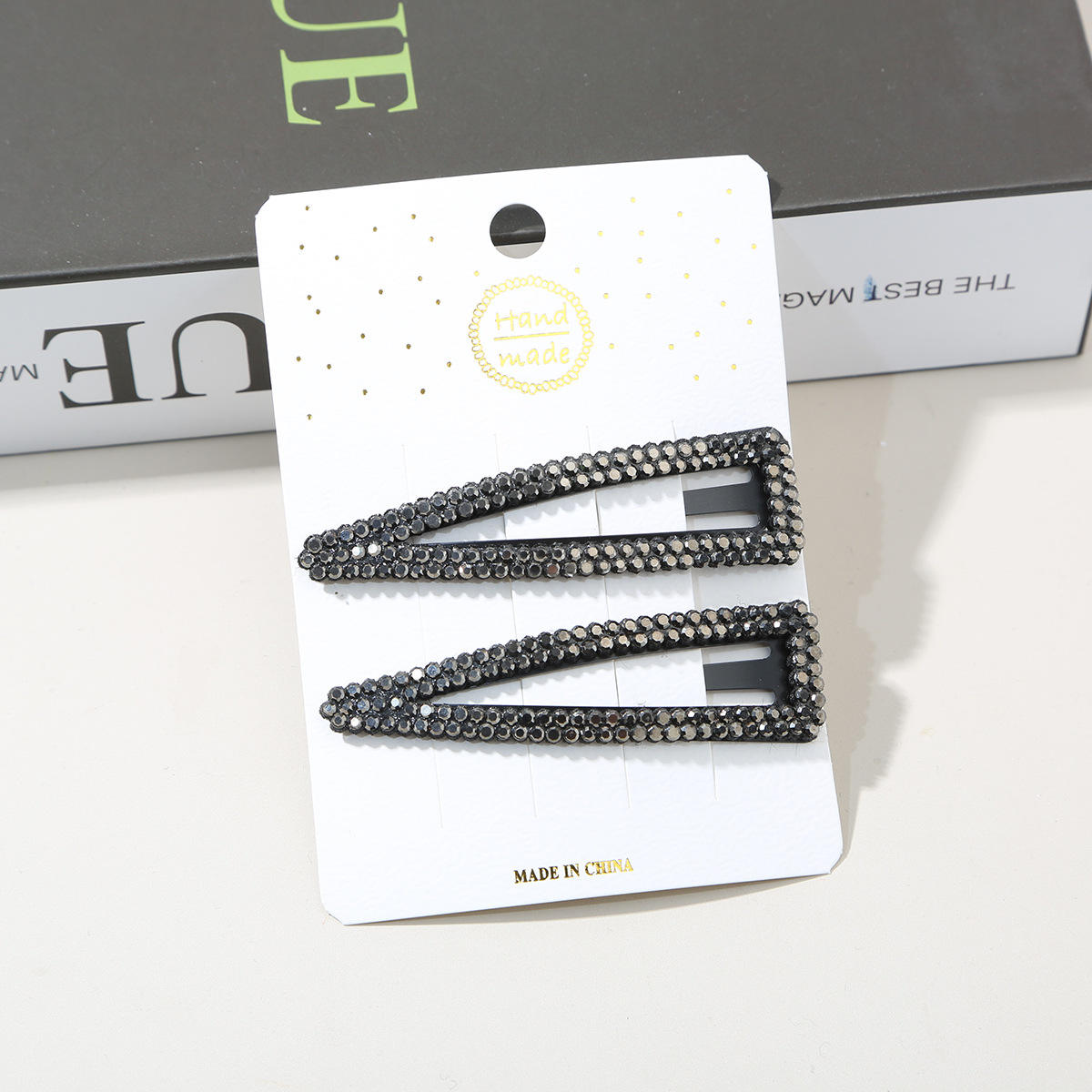 2 black right angle water drop two-piece set-small drill