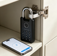 Serrure intelligente à empreintes digitales Sinovo pour sacs et bagages électroniques portables, reconnaissance biométrique, cadenas à empreintes digitales