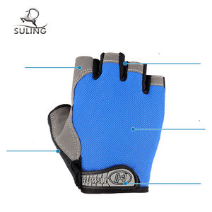 ODM OEM medio dedo ciclismo bike/bicicleta de carreras transpirable anti-deslizamiento guante deportivo - Product Image 1