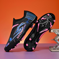Chaussures de football FG haute performance pour hommes, en maille respirante, légères, avec semelle extérieure en TPU pour la vitesse, bottes de football professionnelles, vente en gros OEM ODM