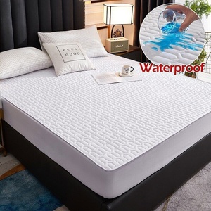 <span class=keywords><strong>Funda</strong></span> de cama <span class=keywords><strong>impermeable</strong></span> de microfibra suave, fundas de colchón acolchadas y protectores para el hogar y el hotel - Product Image 1