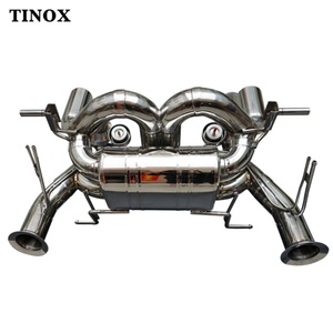 Stainless Steel High-performance Valve Edition Cat-back Exhaust Pipes for Lamborghini Aventador SVJ - Product Image 4