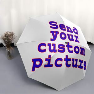 1 Pieza, Sin Pedido Mínimo, Personalizado con tu Foto, Paraguas Plegable, Regalo con Imagen Personalizada, Impresión UV, Pedido Individual, Guarda Chuva Personalizado - Product Image 2