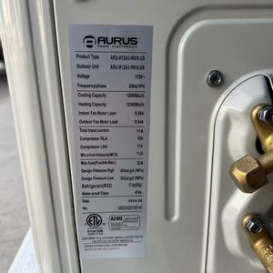 เครื่อง1ton 12000btu ขนาดเล็ก110V/60Hz, R32 Full DC อินเวอร์เตอร์สาม WIFI เครื่องสมาร์ทแอร์ความร้อน Seer 17 ETL ahri จดทะเบียน - Product Image 4