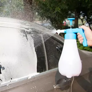 Bomba de lavado de coche, pulverizador de espuma portátil a presión de una sola mano, pulverizador grueso de espuma de nieve