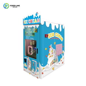 Máquina Expendedora de helados de almacenamiento de múltiples sabores para tiendas de postres, cines Máquina de helados versátil - Product Image 1