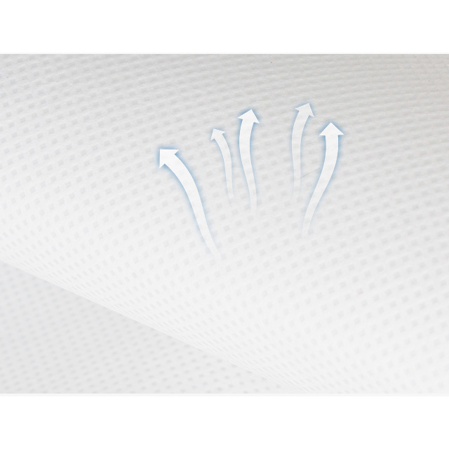 Eco-friendly Rpet Recycling Waterproof Breathable Recycled Polyester Non Woven Fabrics
