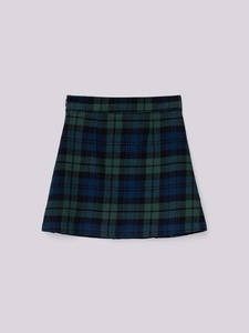 Automne hiver crocheté Plaid Tutu jupes pour filles enfants enfants Style doux fleur point imprimer court coton Tutu jupes - Product Image 3