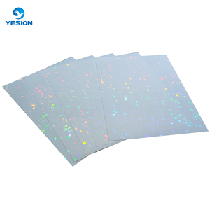 Bán buôn A3 A4 máy in phun có thể in Holographic rõ ràng kim cương Sticker tấm Vinyl tùy chỉnh không thấm nước Hologram Sticker - Product Image 6