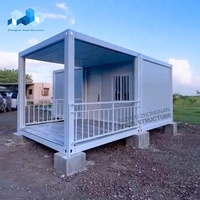 Maisons préfabriquées de luxe en conteneurs maritimes au design moderne, maisons modulaires, bâtiments préfabriqués à vendre
