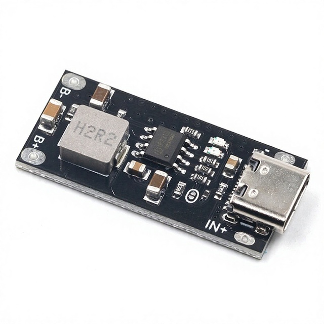5V to 4.2V Lithium Battery Charging Board IP2312 Module 3A High Current 18650 Polymer Ternary Lithium Battery Charging Board