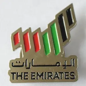 الجملة الإمارات 2020 الإمارات تصميم جديد شعار الأمة العلامة التجارية العلم لون خريطة معدنية شارة الدبوس المغناطيسي