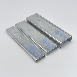 Componenti per Controsoffitti in Acciaio Leggero Zincato Molto Affidabili, Profili Metallici a C e U - Product Image 3