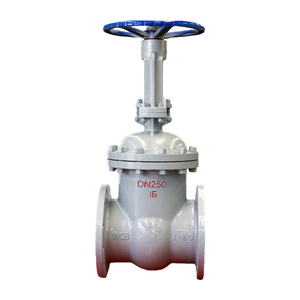 Válvula de Compuerta de Cuña de Acero al Carbono 2024 PN10 DN32 con Asiento Metálico, Vástago Ascendente de Hierro Fundido y Sello Suave de Acero Inoxidable WCB - Product Image 1