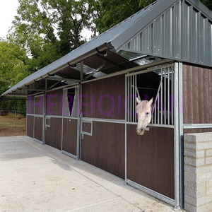 热销标准便携式马Stable摊位围栏面板马高马Stable摊位箱 - Product Image 1