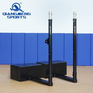 Poteau de volley-ball gonflable portable pour terrain intérieur et extérieur, filet de volley-ball professionnel - Product Image 1