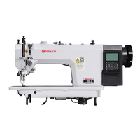 Machine à coudre industrielle à point droit MYSEW MRS390C-3, équipement compact électrique portable pour la production de vêtements