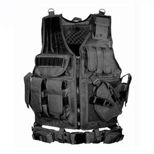 Camouflage Vest Outdoor Adventure <b>Waterproof</b> Oxford Multi-Functional CS Amphibious Tactical Mesh Tactical Vest Bag - Product Image 1