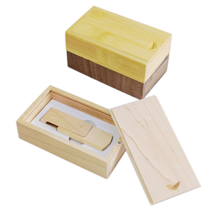Wooden Swivel Type C USB Flash Drive with logo Wholesale OTG USB Pendrive 8GB 16GB <strong>32GB</strong> Free Custom logo Wood USB <strong>Memory</strong> <strong>Stick</strong> - Product Image 1