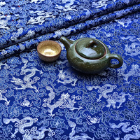 Tissu Jacquard en Nylon à motifs de Dragon, brocart de qualité supérieure, matériel de couture, vente en gros