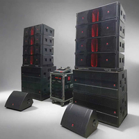 Altavoz Profesional Pro-3123 de 3 Vías y Doble Woofer de 12 Pulgadas para Sonido en Conciertos en Vivo