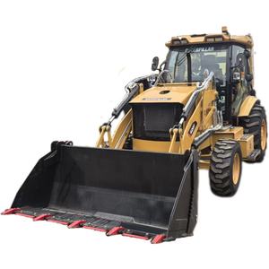 Low Hours Used CAT 420F Backhoe Loader 4WD 8.5Ton Japan Origin Complete Buckets Well Maintained In Stock - Product Image 1