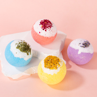 Bombes de bain de luxe à marque privée, boules de sel au beurre de karité, vente en gros personnalisée, bombes de douche pour peaux sèches, hydratantes, pour spa à domicile et relaxation