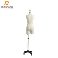 BEIFUFORM pleine torse robe forme mannequins corps féminin taille asiatique 78A mannequin pour vêtements femme demi-corps mannequin femmes