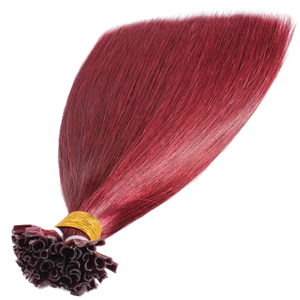 Jasmine Beauty 14-20 Inch High End Double Drawn 100% Human Hair Keratin Nail U Tip Straight European Human Remy Hair Extensions - Product Image 6