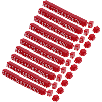 Cubes numériques polyvalents en ABS pour affichage de prix avec symboles multi-devises pour les magasins de détail