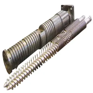 פרור בורג/PET בקבוק מחזור מכונה אחת בורג חבית Extruder פלסטיק