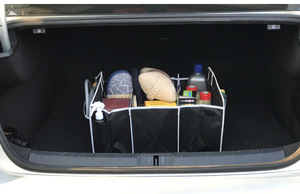 Sac de rangement multifonctionnel pour coffre de voiture, boîte de rangement pliable en tissu non tissé, sac de rangement pour coffre de voiture, sac pliable universel - Product Image 3