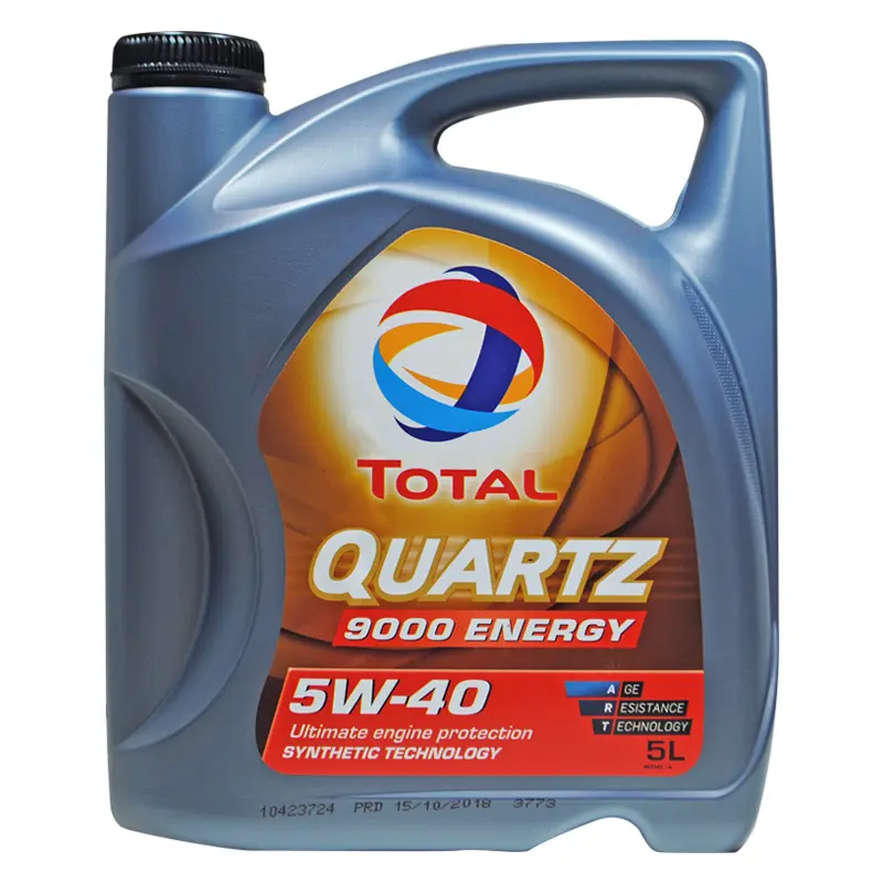 Total synthetic engine oil 9000 5W-40 SN 5 Litres, originally imported from France