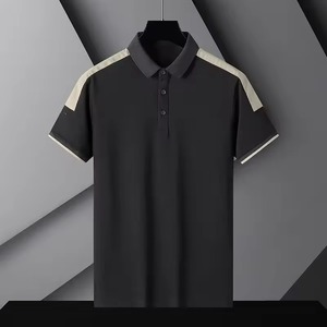 <span class=keywords><strong>T</strong></span>-shirt d'é<span class=keywords><strong>t</strong></span>é personnalisé à manches courtes pour homme avec logo, <span class=keywords><strong>T</strong></span>-shirt à manches mi-longues, Haut décontracté pour papa, Polo - Product Image 5